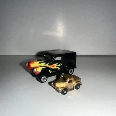 VTG Galoob Micro Machines Insiders 1989 Willys Van & Pick Up Rare HTF - Image 1 of 4