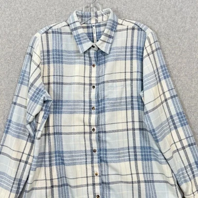 Camisa de Franela Kuhl Kamila Talla L Suave Acogedora Cuadros Informal Gorpcore Clásica 8377 Foto 1 de 4