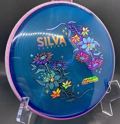 Axiom Particle Glow Proton Soft Proxy - Blue Beauty Silva Special MVP Disc Golf - Image 1 of 4