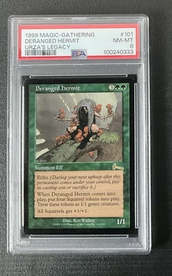 PSA 8 - Deranged Hermit Urza's Legacy Regular - Image 1 of 2