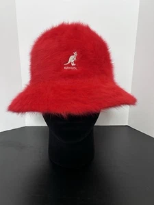 Sombrero de cubo informal Kangol Furgora talla grande rojo difuso hip hop ropa de calle - Imagen 1 de 9