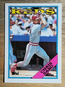 1988 Topps Traded #98T Chris Sabo XRC - Picture 1 of 2