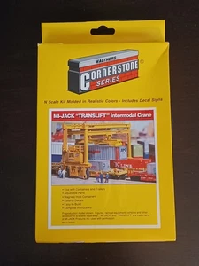 MI-JACK "TRANSLIFT" Intermodal Crane, N Scale, Cornerstone Series, 933-3222 - Picture 1 of 7