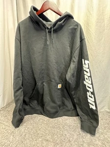 SNAP ON TOOLS CARHARTT HOODIE SWEATSHIRT PULLOVER SCHWARZ XXL Top - Bild 1 von 10