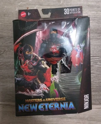 Ninjor Masters of the Universe MOTU Masterverse Novo Boneco Eternia Ninja Novo Na Caixa - Imagem 1 de 4