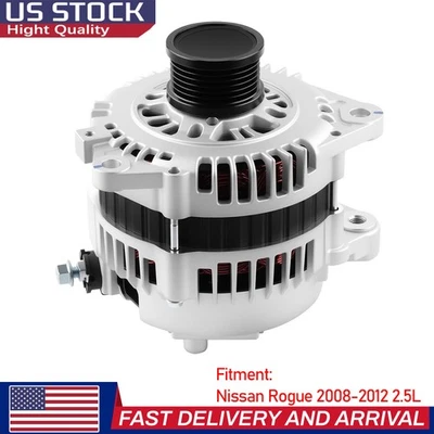 Genuine Alternator 110Amp 11163 Fit 2008-2012 Nissan Rogue L4 2.5L 23100-AU410 Foto 1 de 4