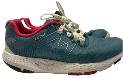 Karhu Ikoni Ortix Hivo Blue Pink Cushioned Running Shoes Women's Size 9.5 US - Image 1 of 4