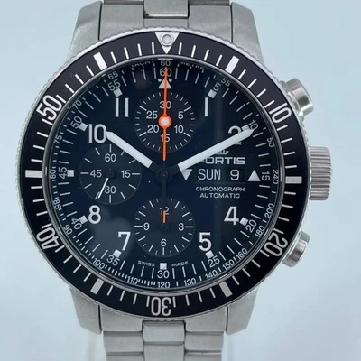 FORTIS Watch B-42 Cosmonaut 638.10.141.3 Automatic Chronograph Day Date Men's - Image 1 of 4