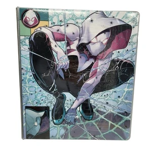 Carpeta de 3 anillos Marvel Gwen Ghost Spider 9,75 X 11,5 X1,5 colorido arte de cómic - Imagen 1 de 9