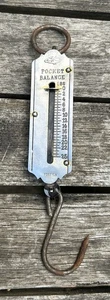 Vintage Pocket Balance Anglers Weighing Scales Marked Foreign - Picture 1 of 2