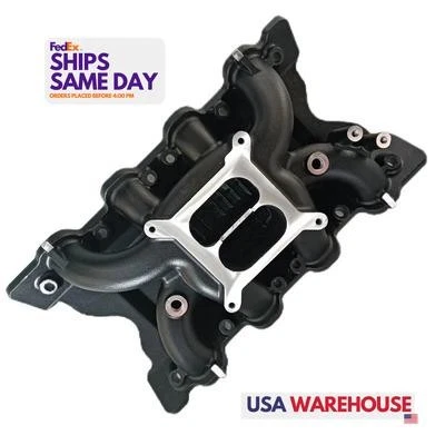 Professional Products 54029, One 351C Crosswind Intake Black Aluminum Performanc - Image 1 of 4