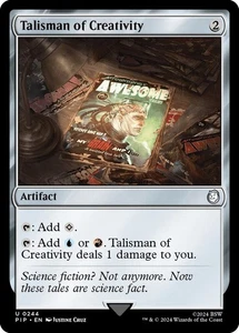 1x Talisman of Creativity - Universes Beyond: Fallout - NM  -  MTG - Picture 1 of 1