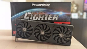 PowerColor Fighter AMD RADEON RX 6800 16go [FOR PARTS/REPAIRS READ DESCRIPTION] - Afbeelding 1 van 5
