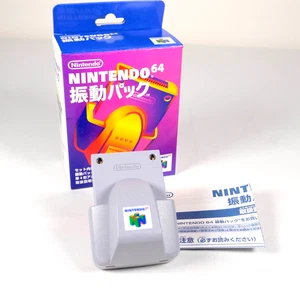 Kit Vibration Rumble Pak Nintendo 64 N64 Officiel NUS-013 Jap Japan - Imagen 1 de 11