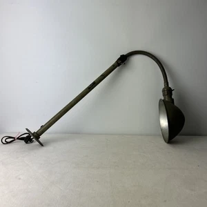 Vintage industrial shop light tested - Picture 1 of 9