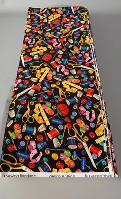 Robert Kaufman fabric” sewing buddies” ( 2 Yards/44’ Wide) - Image 1 of 4
