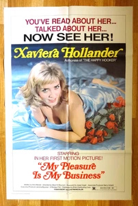 MY PLEASURE IS MY BUSINESS - 27x41" - 1975 Original Filmplakat - Bild 1 von 1