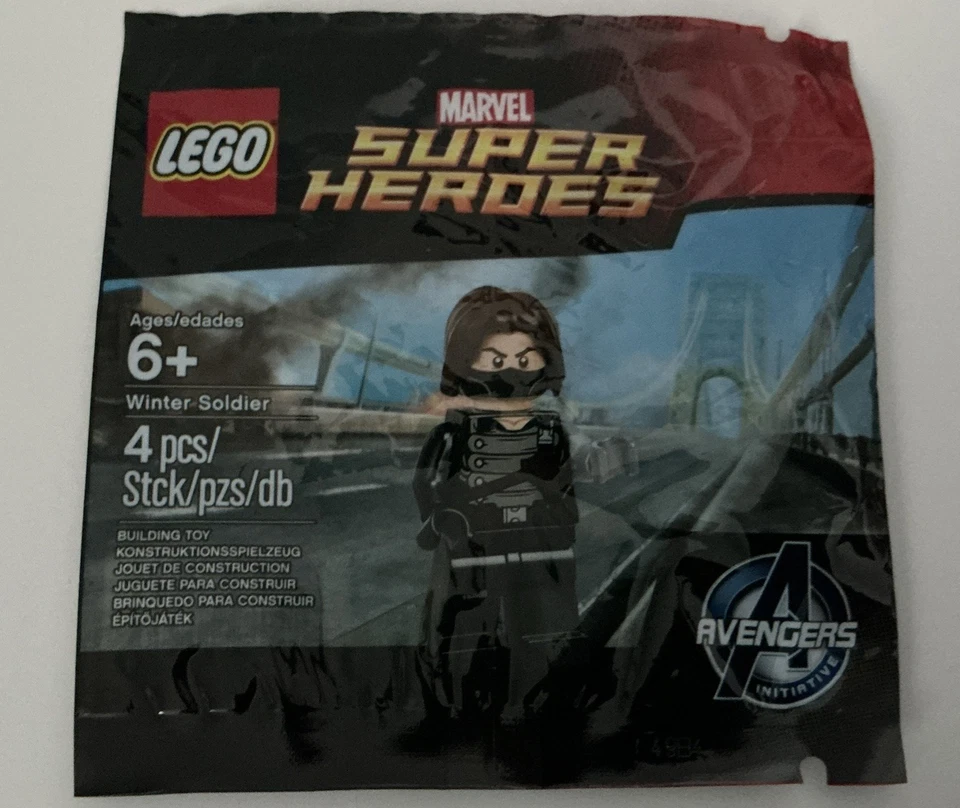 LEGO 6119216 Marvel Vengadores Soldado de Invierno 5002943 NUEVO SELLADO Raro Polybag Foto 1 de 1