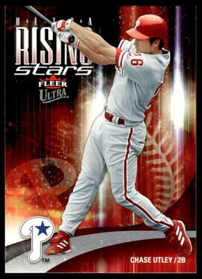 2006 Fleer Baseball Ultra Chase Utley Rising Stars #URS5 Philadelphia Phillies - Image 1 of 4