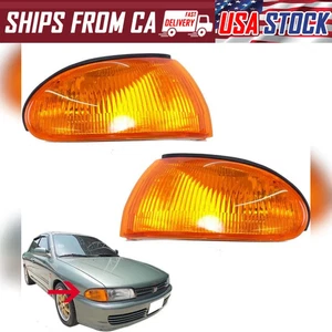 FOR 1992-1996 MITSUBISHI LANCER SEDAN CC GLX 4G92 E-CAR SIDE CORNER LAMP LIGHT - Picture 1 of 6