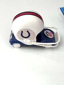 Vtg 1970's Baltimore Colts NFL Football Mini Helmet Buggy Cart Sportoys - Picture 1 of 6