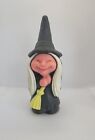 Vintage 1981 Collectible Wizard Air Freshener Halloween Witch Figurine