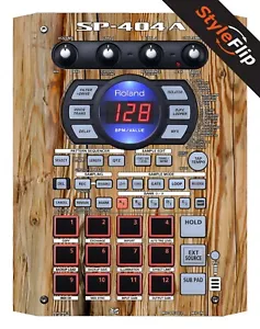 Pieles Roland SP-404 A | Madera 4 | Calcomanía protectora | StyleFlip Skins - Imagen 1 de 1