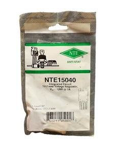 NTE15040 IC TV Fixed Voltage Regulator 5-Lead DIP Replaces ECG15040 - Picture 1 of 1