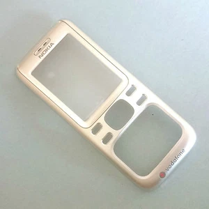 Nokia 6234 srebrny przód + przycisk zasilania + ekran obiektyw obudowa powięzi Oryginalna - Zdjęcie 1 z 2