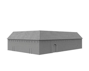 PAPELOTTE SOUTHEAST BARN WATERLOO - 3D PRINTED Décor Wargame Terrain Napoleon - Picture 1 of 5