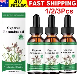 1/2/3Pcs Cyperus Rotundus Oil - 100% Cyprus Oil Natural Nut Oil Types Grass - Picture 1 of 16