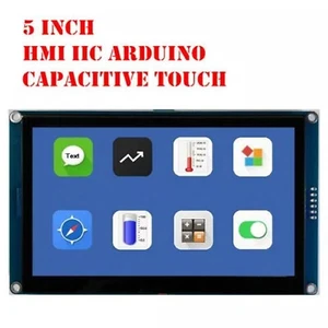 New 5 inch HMI I2C LCD Display Module Capacitive Touch Screen for Arduino - Picture 1 of 7