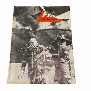 VTG June 1972 Fire Engineering Magazine Oil Refinery Fire Atlanta GA - Imagen 1 de 4