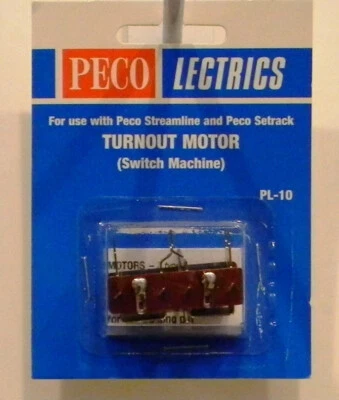 NEW Peco PL-10 Turnout Motor - Image 1 of 2