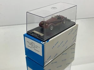 FB MODEL 09B ALFA ROMEO 8C 2900 A TOURING SPIDER STREET -RED 1:43- FAIR IN BOX - Picture 1 of 11