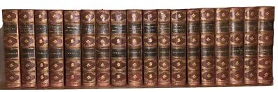 18 VOL, FINELY BOUND SET, NOVELS & BOOKS by MARIE CORELLI, LEATHER, OCCULT, LIT - Imagem 1 de 4