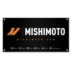 Mishimoto Promotional Medium Vinyl Banner 33.75x65 inches - Picture 1 of 8