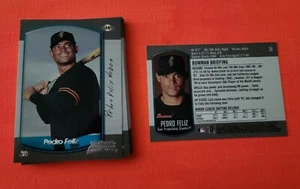  2000 Bowman Draft #51 Pedro Feliz RC 18 Card Lot - Picture 1 of 1