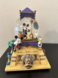Disney Lighted Cleopatra Egyptian Minnie Mouse, Donald Duck Goofy Snowglobe - Picture 1 of 15