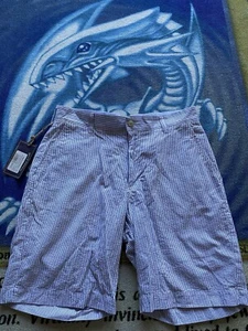 NWT Bills Khakis Striped Shorts Mens Size 32 The Parker PS-NASS Standard Fit - Picture 1 of 8