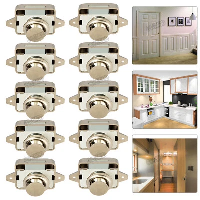 10stk Push Button Catch Door Lock Verriegelung für Wohnmobil Wohnwagen RV Camper - Bild 1 von 4