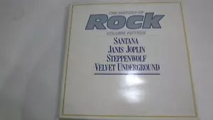 1981 Vinyl LP, THE HISTORY OF ROCK, Santana, Janis Joplin, Velvet Underground. - Picture 1 of 17