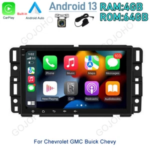 For GMC Yukon Chevy Buick Android 64GB Carplay GPS Navi Radio Car Stereo Player - Picture 1 of 21