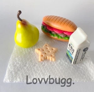 Hoagie pranzo per lunchbox per bambola americana 18" scuola di cibo FFREESHIP AGGIUNGE! - Foto 1 di 24