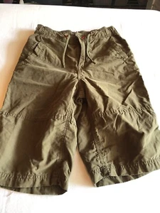 Eddie Bauer Kids 12 Olive Green/Dark Tan Blend Boys Shorts - Picture 1 of 4