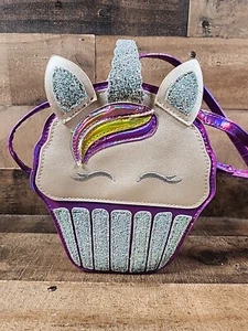 CUPCAKE unicorn purse purple /Accessories Great Condition - Picture 1 of 10