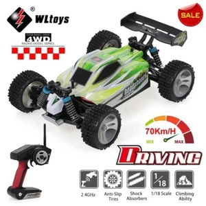 Vehículo todoterreno de alta velocidad 70 km/h WLtoys A959-B 1/18 4x4 coche de control remoto RTR - Imagen 1 de 7
