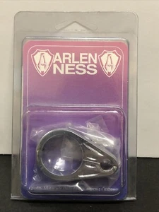 Arlen Ness GROOVED CHROME 1” THROTTLE CABLE CLAMP (03-178) - Picture 1 of 2