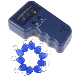 Handheld 125 KHz RFID Duplikator Schlüssel Kopierer Leser Schreiber Personalausweis Programmierer AN - Bild 1 von 12