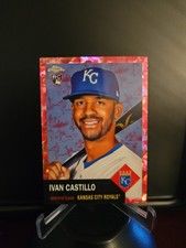 2022 Topps Chrome Plat. Anny. Ivan Castillo (RC) Toile Fuschia Atomic Ref /100